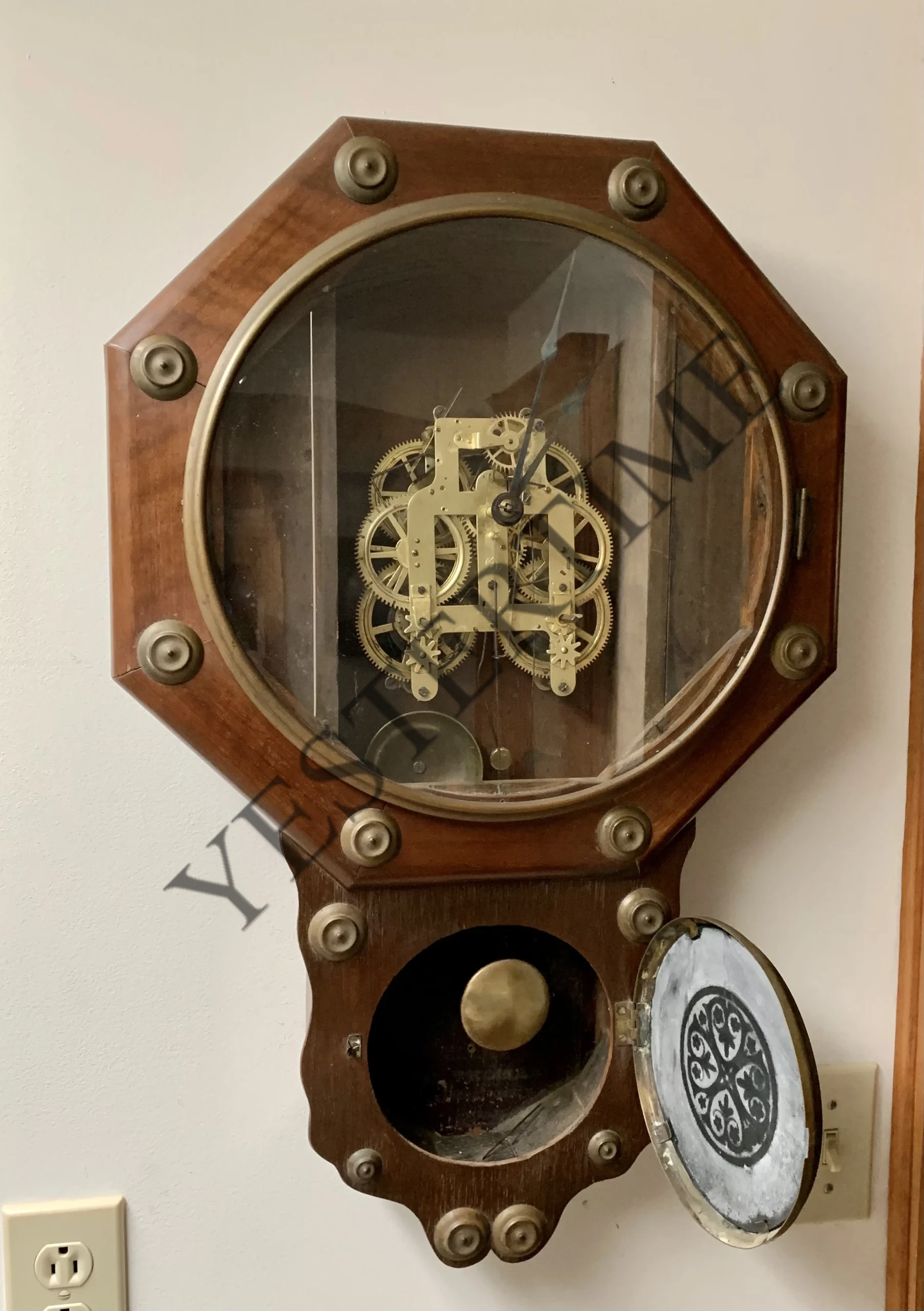 Seth Thomas Clock Company Office No. 2 Wall Clock - Image 2