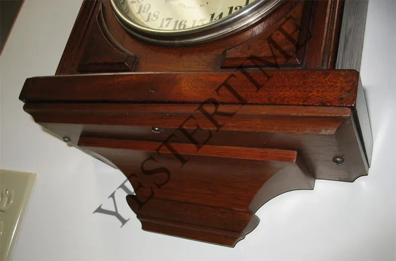 Transition Model Ithaca Hanging Library Double-Dial Calendar Clock - Image 2