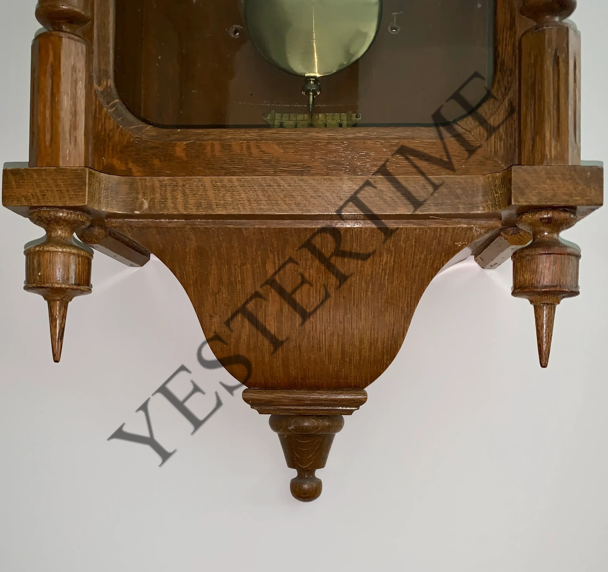 Seth Thomas Regulator Model No. 6 in an Oak Case - Image 3