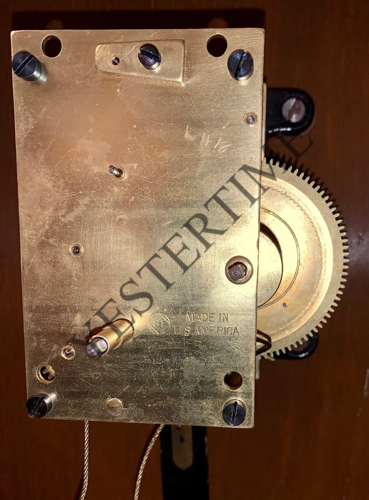 Seth Thomas Regulator Model No. 6 in an Oak Case - Image 2